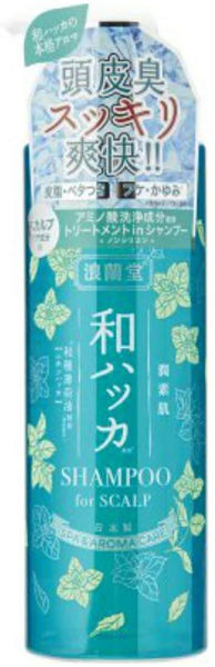 圖片 日本浪蘭堂潤素肌薄荷洗髪露-485ml